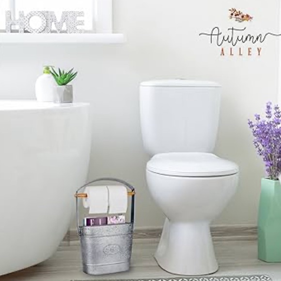 Autumn Alley Toilet Paper Holder/Storage - Picture 6 of 9